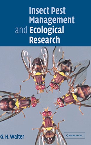 Walter, G. H. Insect Pest Management And Ecological Research