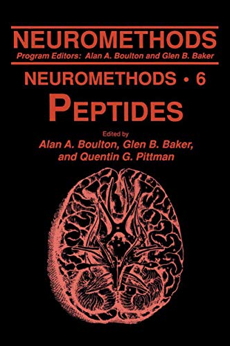 Peptides (Neuromethods) (Neuromethods, 6, Band 6)