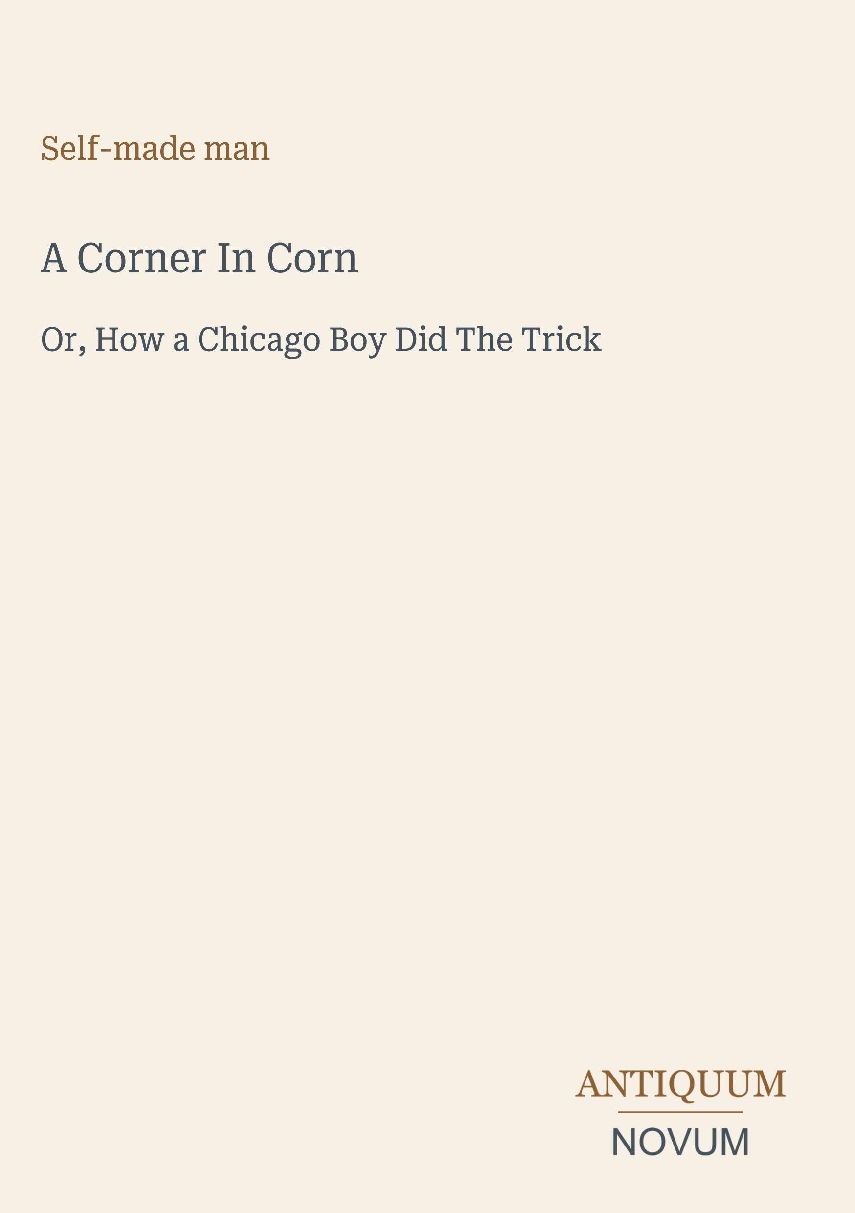 A Corner In Corn
