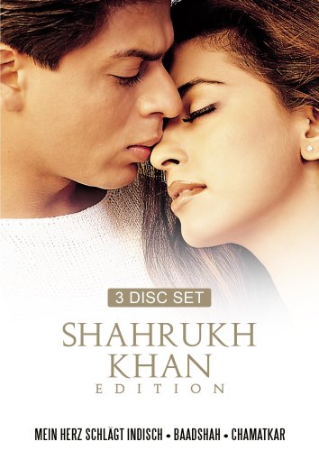 Shahrukh Khan Edition Vol 5 Mein Herz Schlagt Indisch Baadshah Konig Der Liebe Chamatkar Der Himmel Fuhrt Uns Zusammen 3 Dvds Von Aziz Mirza