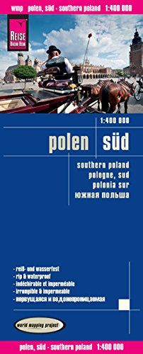 Reise Know-How Landkarte Polen, Süd (1:400.000): world mapping project