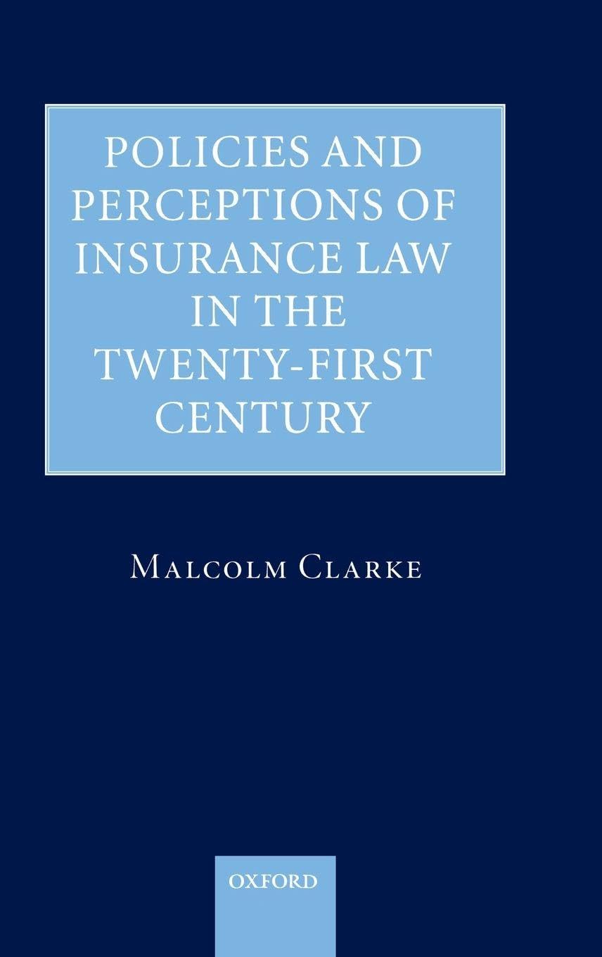 POLIC PERCEPT INSURANCE LAW 21C C