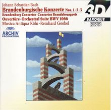 Bach:Brandenburg Ctos. 1-3 von Goebel/Musica Antiqu | CD | Zustand sehr gut