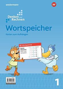 Denken und Rechnen - Allgemeine Ausgabe 2017: Wortspeicherkarten 1