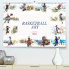 Basketball Art (Premium, hochwertiger DIN A2 Wandkalender 2024, Kunstdruck in Hochglanz): Ein Kunstkalender mit dem Thema Basketball (Monatskalender, 14 Seiten ) (CALVENDO Sport)