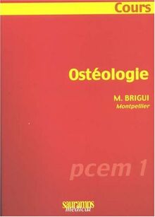 Ostéologie : PCEM 1 : cours