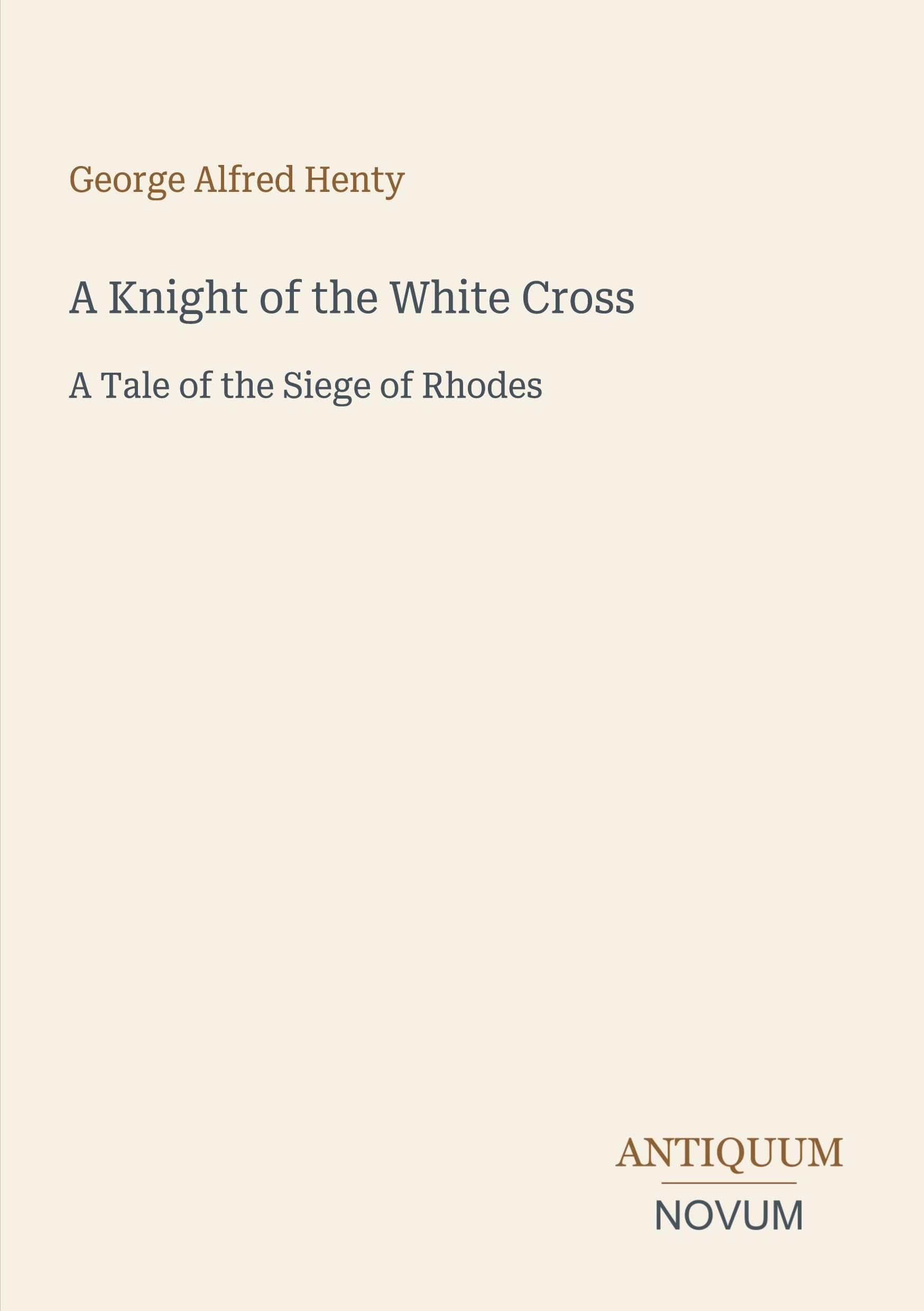 A Knight of the White Cross