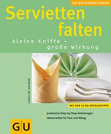 Servietten falten . KüchenRatgeber neu