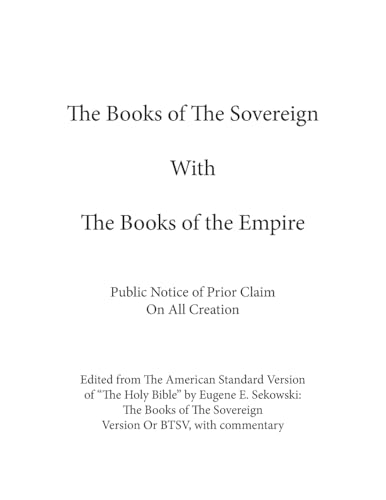 The Books of The Sovereign With The Books of The Empire