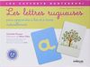 Les lettres rugueuses : Coffret Pour apprendre à lire et à écrire naturellement