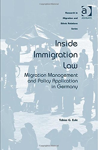 Eule, Tobias G. Inside Immigration Law, Migration Management And Policy Application In Germany (Research In Migration And Ethnic Relations)