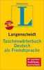 Langenscheidt Taschenwörterbuch Deutsch als Fremdsprache: Rund 30.000 Stichwörter, Wendungen und Beispiele