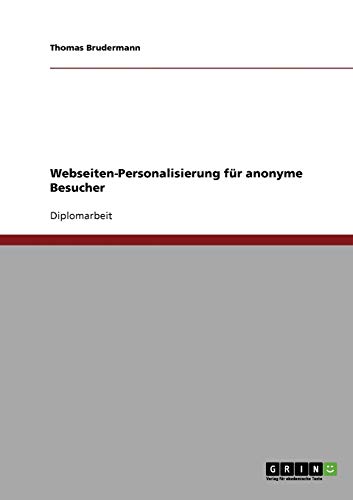 Webseiten-Personalisierung für anonyme Besucher