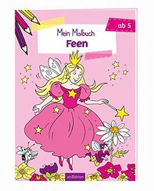 Malbuch ab 5 - Feen