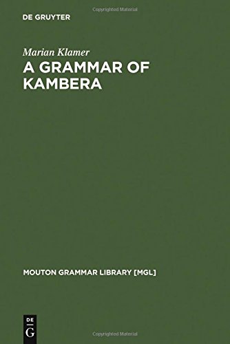 A Grammar of Kambera (Mouton Grammar Library [MGL], Band 18)