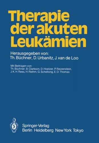 Therapie der akuten Leukämien