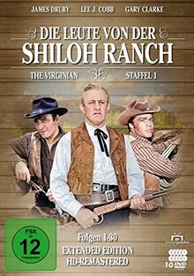 Die Leute von der Shiloh Ranch - Staffel 1 (HD-Remastered) (The Virginian: Extended Edition) (Fernsehjuwelen) (10 DVDs)