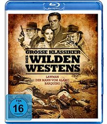 Große Klassiker des Wilden Westens - Lawman, Der Mann vom Alamo, Barquero  (3 Blu-rays)