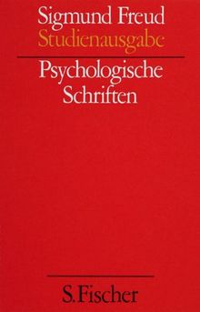 Psychologische Schriften (Studienausgabe) Bd.4 von 10 u. Erg.-Bd.