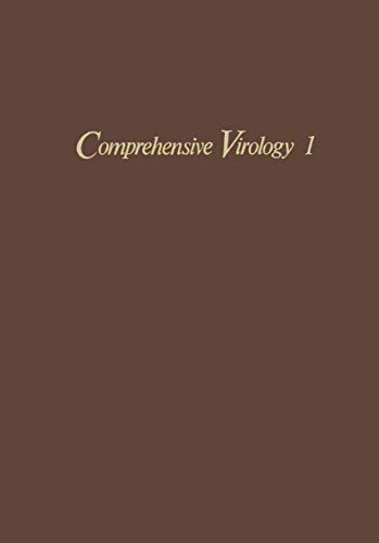 Comprehensive Virology:Descriptive Catalogue of Viruses (Critical Stability Constants, 244, Band 244)