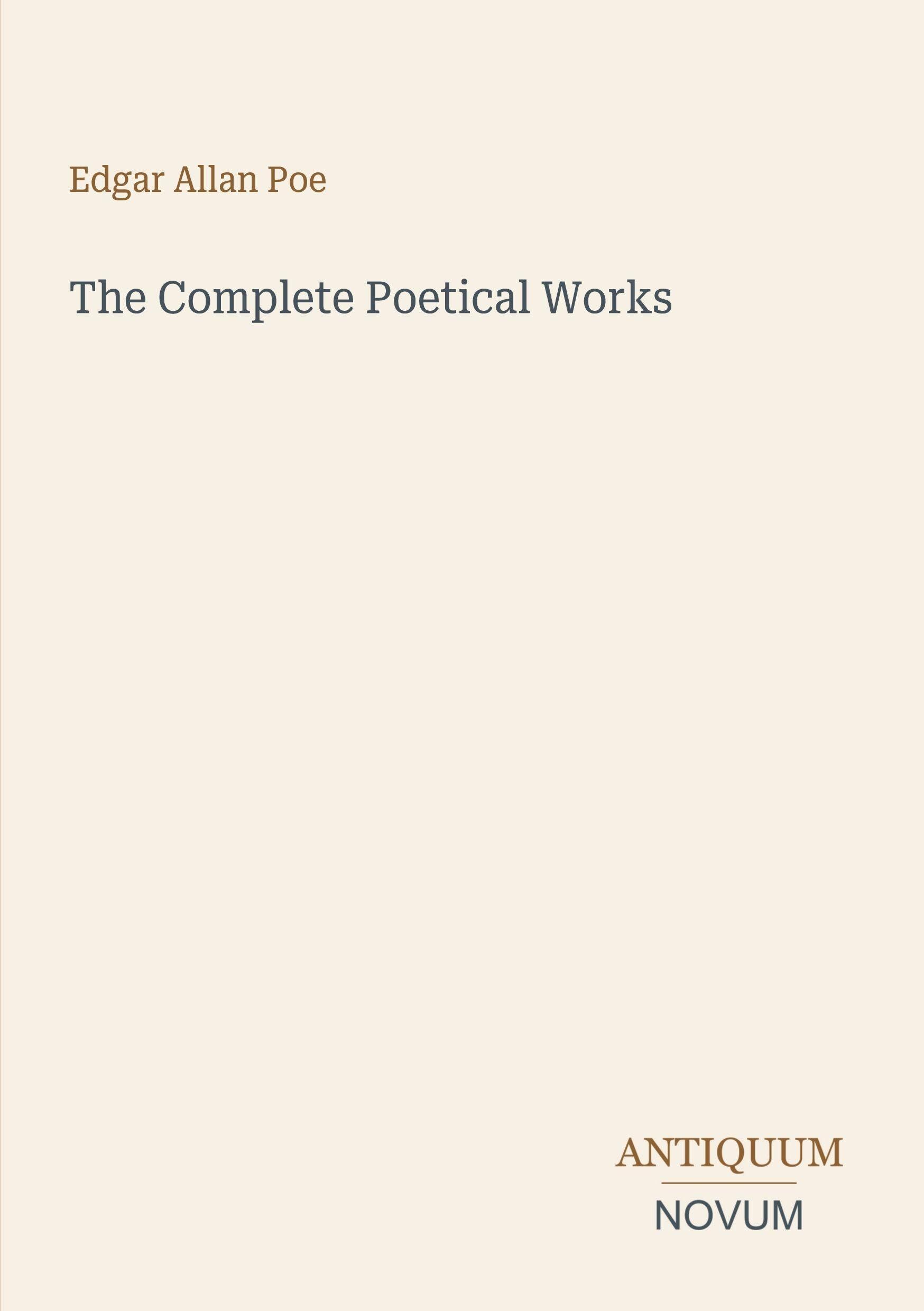 The Complete Poetical Works