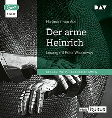 Der arme Heinrich: Lesung mit Peter Wapnewski (1 mp3-CD)