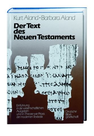 Der Text des Neuen Testaments - Kurt Aland Barbara Aland Kartoniert (TB)