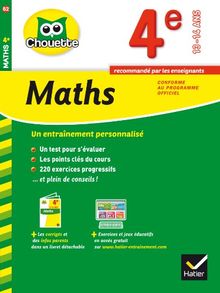 Maths 4e, 13-14 ans