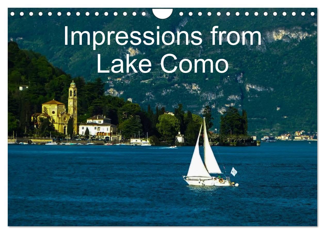 Impressions from Lake Como / UK-Version (Wall Calendar 2026 DIN A4 landscape), CALVENDO 12 Month Wall Calendar: Impressions from Lake Como