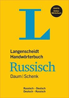 Langenscheidt Handwörterbuch Russisch Daum/Schenk - Buch mit Online-Anbindung: Russisch-Deutsch/Deutsch-Russisch (Langenscheidt Handwörterbücher)