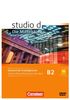 studio d - Mittelstufe: zu Band 1 und 2: Unterrichtsvorbereitung interaktiv auf CD-ROM. Europäischer Referenzrahmen: B2
