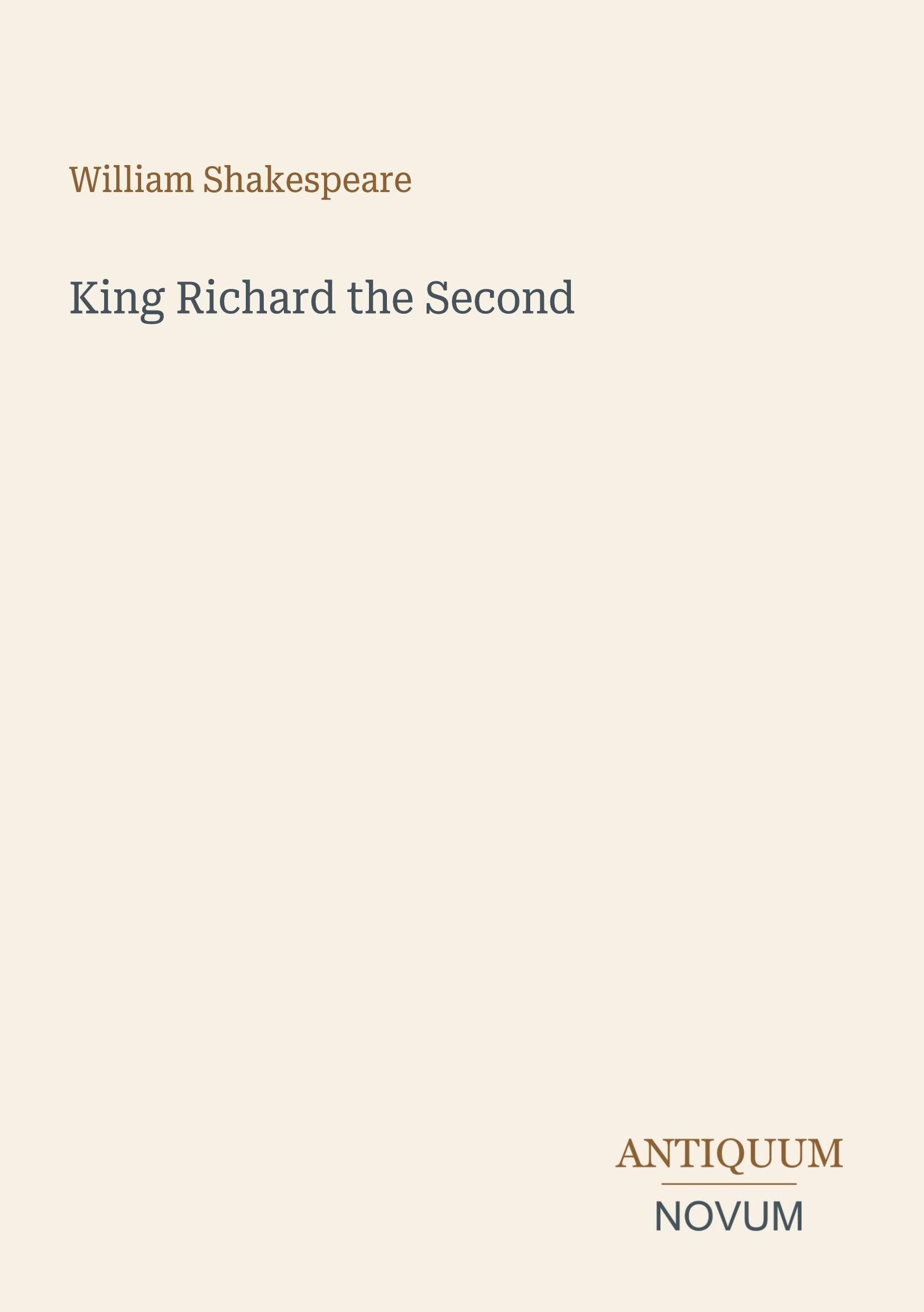 King Richard the Second
