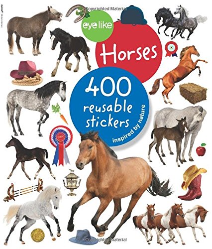 Workman Publishing Eyelike Stickers, Horses