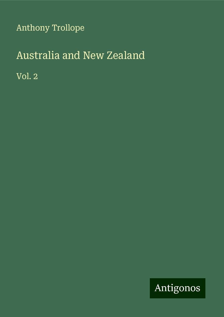 Australia and New Zealand: Vol. 2