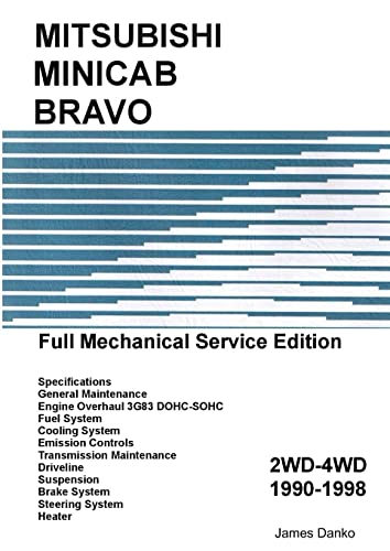 Mitsubishi Minicab-Bravo Full Mechanical Service Manual
