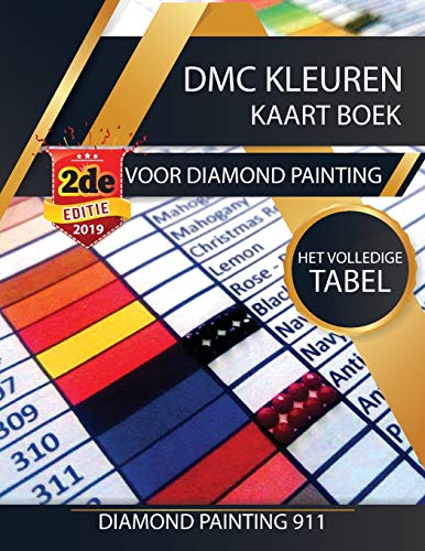 Diamond Painting 911 Dmc Kleuren Kaart Boek Voor Diamond Painting, Het Volledige Tabel