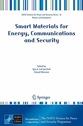Smart Materials for Energy, Communications and Security (NATO Science for Peace and Security Series B: Physics and Biophysics)