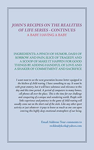 John's Series on Life: A Baby Having a Baby