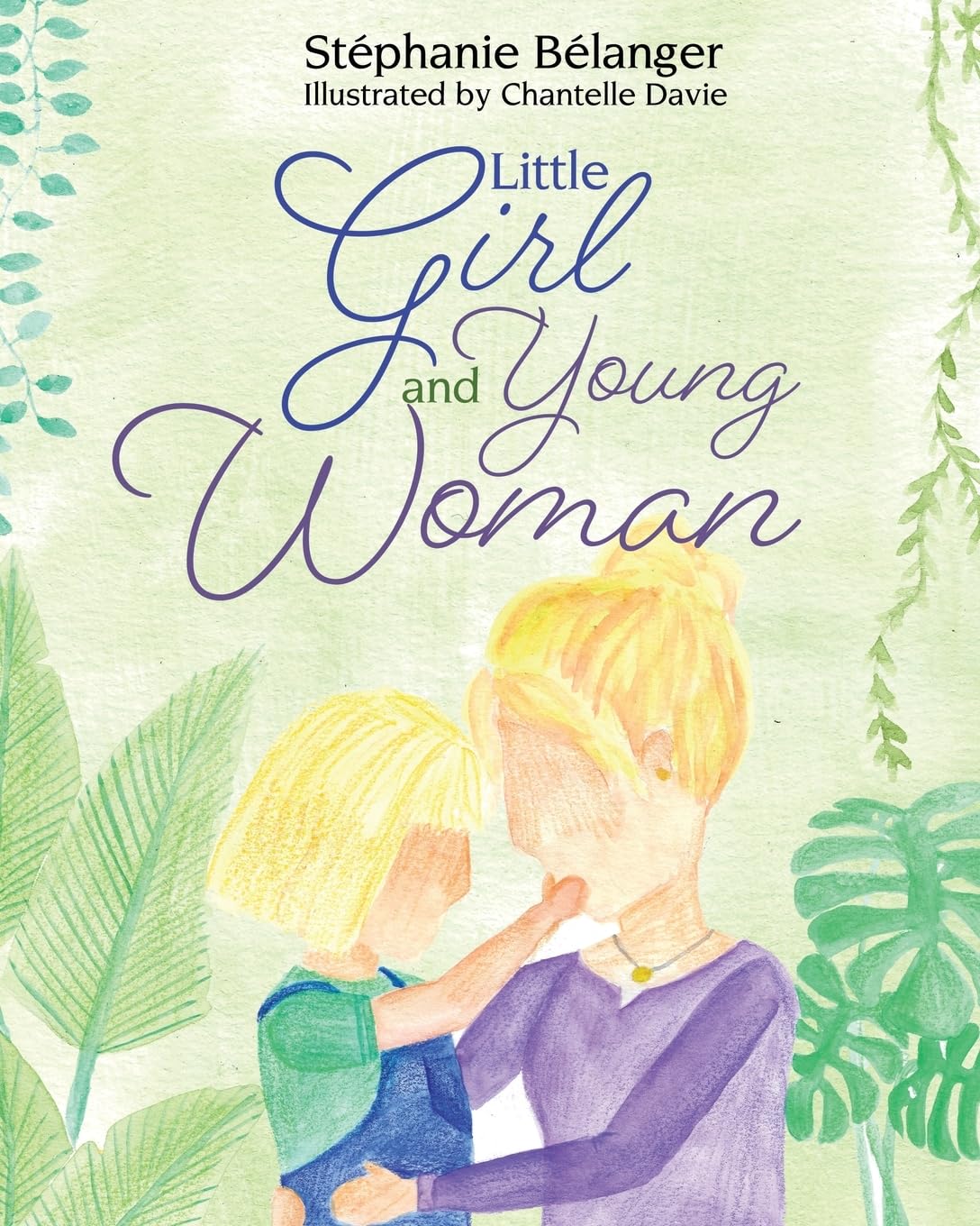 Little Girl and Young Woman