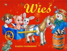 Wieś dla maluchów Książka rozkładanka