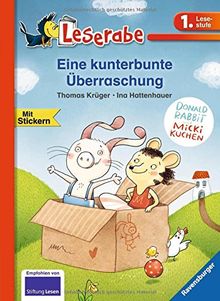 Eine kunterbunte Überraschung: Donald Rabbit und Micki Kuchen (Leserabe - 1. Lesestufe)