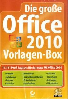Dier große Office 2010 Vorlagen-Box von Apollo Medien GmbH | Software | Zustand sehr gut