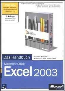 Microsoft Office Excel 2003 - Das Handbuch: Das ganze Softwarewissen