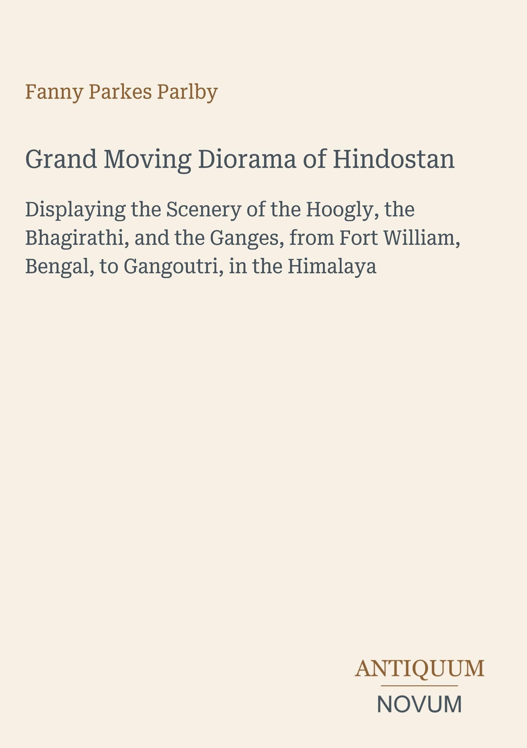 Grand Moving Diorama of Hindostan