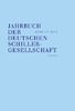 Jahrbuch der Deutschen Schillergesellschaft. Internationales Organ für neuere deutsche Literatur: Jahrbuch der Deutschen Schillergesellschaft 2010: BD 54/2010