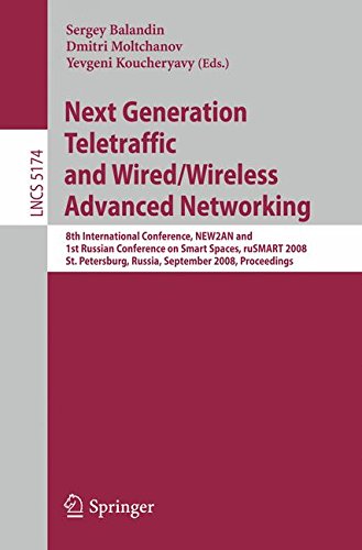 Next Generation Teletraffic and Wired/Wireless Advanced Networking: 8th International Conference, NEW2AN and 1st Russian Conference on Smart Spaces, ... (Lecture Notes in Computer Science)