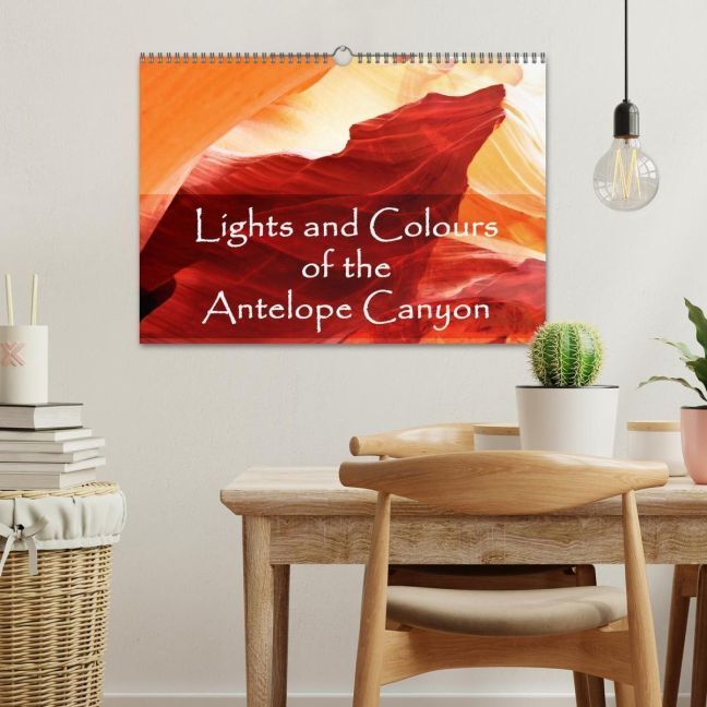 Lights and Colours of the Antelope Canyon (Wall Calendar 2027 DIN A3 landscape), CALVENDO 12 Month Wall Calendar