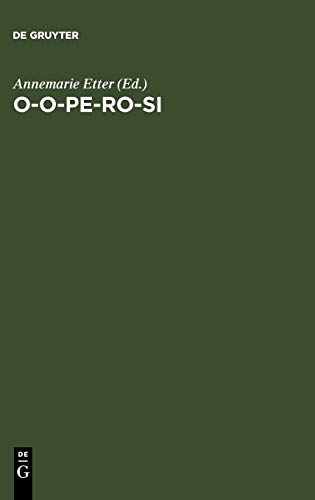 o-o-pe-ro-si: Festschrift für Ernst Risch zum 75. Geburtstag