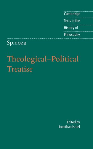 Jonathan Israel Spinoza, Theological-Political Treatise (Cambridge Texts In The History Of Philosophy)
