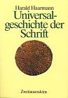 Universalgeschichte der Schrift